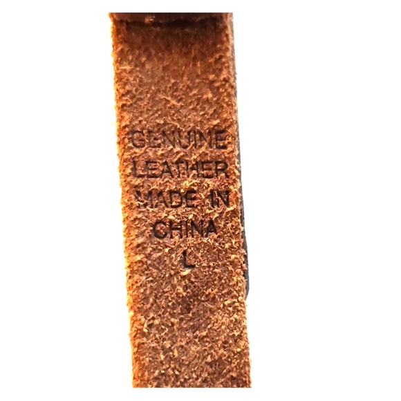 Vintage long leather belt. ☝️🎯 (only a bundle of 3 or more) - Picture 3 of 8